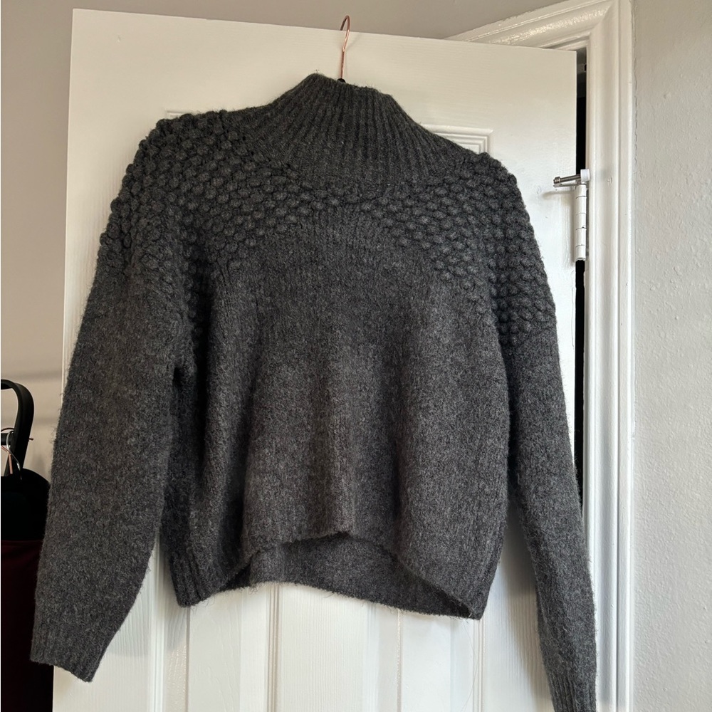 Free people sweater with bobble effect